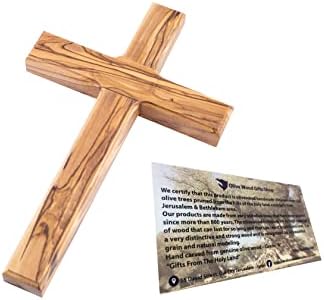 Olive Wood Gifts Shop Handmade Olive Wood Cross Wall Hanging