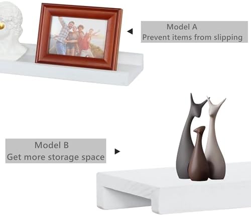 MITREL Picture Ledge Shelf Set of 4