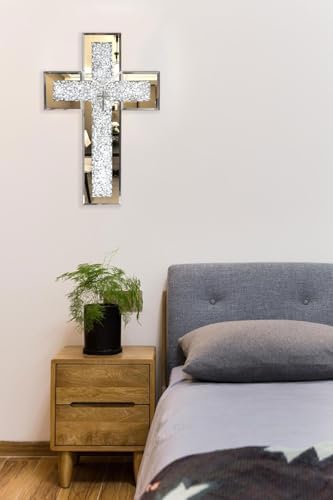 GIMORRTO Mirrored Cross Wall Decor 1