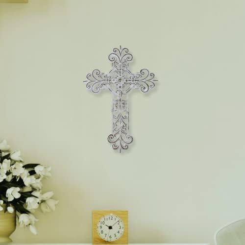Comfy Hour Faith and Hope Wall Cross 12 Inches