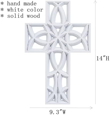 ADAVASYG Wall Cross 3D Layers Cross 14 Inch