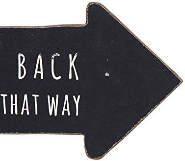 Creative Co Op Wooden Arrow Wall Sign
