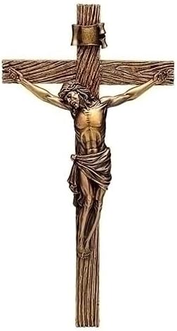 Josephs Studio Cross and Crucifix Collection 825 Inch Antique Gold Crucifix