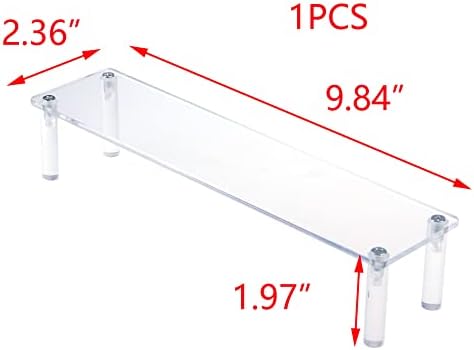 T Tulead Acrylic Riser Display Stand for Jewelry and Perfume