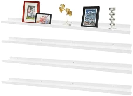 MITREL Picture Ledge Shelf Set of 4