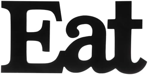 Hobby Lobby MDF Word Black Decor Wall Hanging