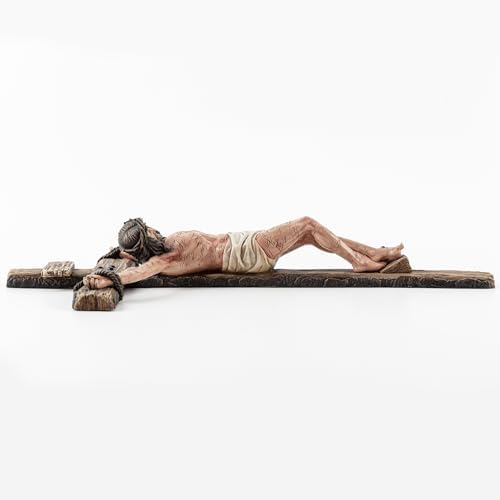 DevotedWalls 14 Inch Catholic Crucifix for Wall