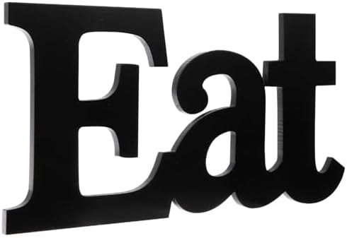Hobby Lobby MDF Word Black Decor Wall Hanging