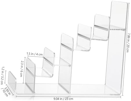 Cabilock 6-Tier Acrylic Display Stand for Purses and Accessories