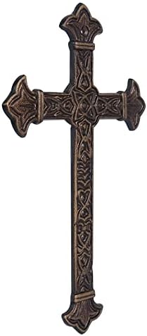 DreamsEden Metal Cross Wall Art Antique Design