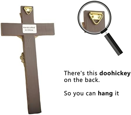 Artisan Flair Wall Cross Resin Crucifix 905 Inches
