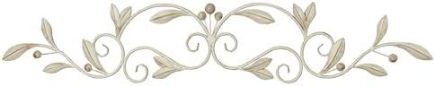 Catarina Ivory Medium Metal Wall Topper 1