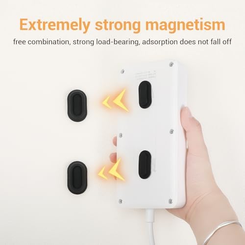Giantree 4Pcs Magnetic Remote Holder Wall Mount Organizer