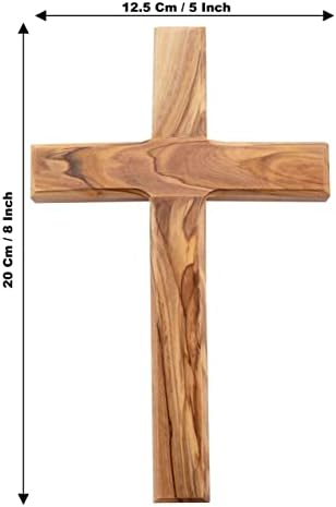 Olive Wood Gifts Shop Handmade Olive Wood Cross Wall Hanging