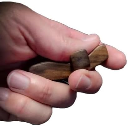 Quzzy 3Pcs Wooden Cross Wall Fidget Stress Relief