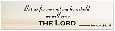 Rustic Wood Sign 6x24 Inch Wall Art Hanging Decor