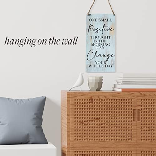 Rustic Wood Inspirational Wall Sign Decor