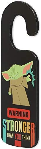 Disney Star Wars Baby Yoda Double Sided Door Hanger