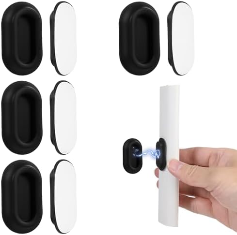 Giantree 4Pcs Magnetic Remote Holder Wall Mount Organizer