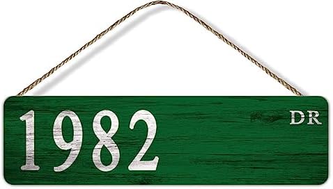 Wooden Hanging Sign Plaque With Rope - 4X16 Wall Art Decor