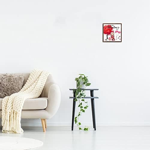 Happy Valentines Day Gnome Heart Wall Decor Sign