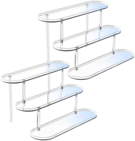Acrylic Risers Display Stand for Home Decor