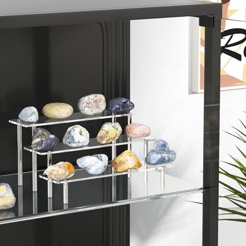 3 Tier Acrylic Display Risers for Home Dcor