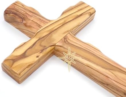 Olive Wood Wall Cross from Holy Land