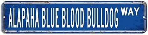 Alapaha Blue Blood Bulldog Metal Wall Sign