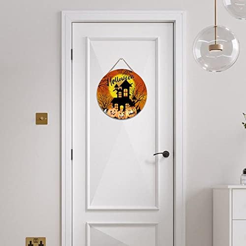 Wodevor Medieval Forest Castle of Terror Halloween Wall Sign