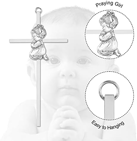 Baby Wall Cross Baptism Gift for Girl