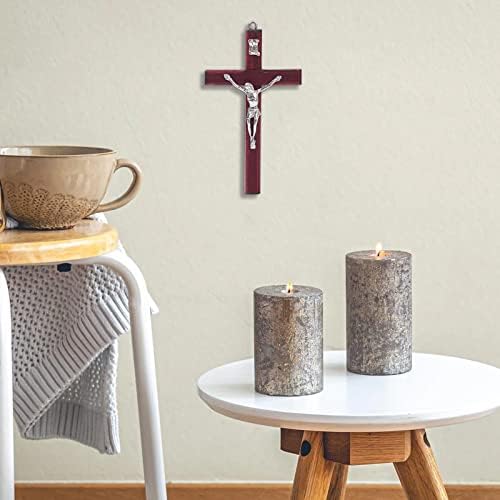 SHAOQINLIN 12 Piece Wooden Wall Cross Decor