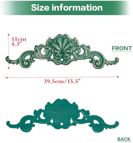 Sungmor Cast Iron Fleur De Lis Wall Decor 1