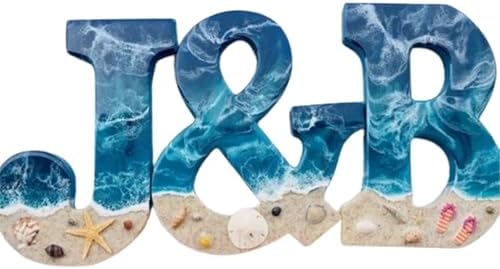 Personalized Sea Turtle Resin Letters Wall Decor