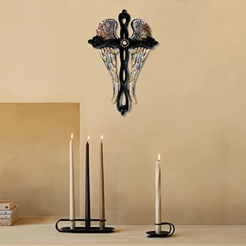 TALPGOD Angel Wings Wall Cross Decor Sculpture