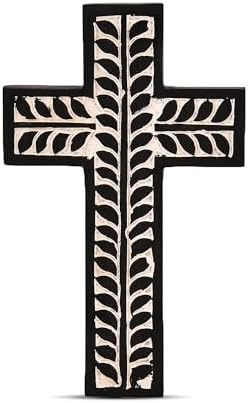 EDHAS Wooden Cross Wall Decor for Home Church