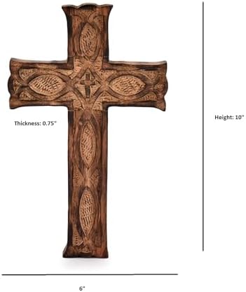 Nirvana Class Handmade Wooden Wall Cross