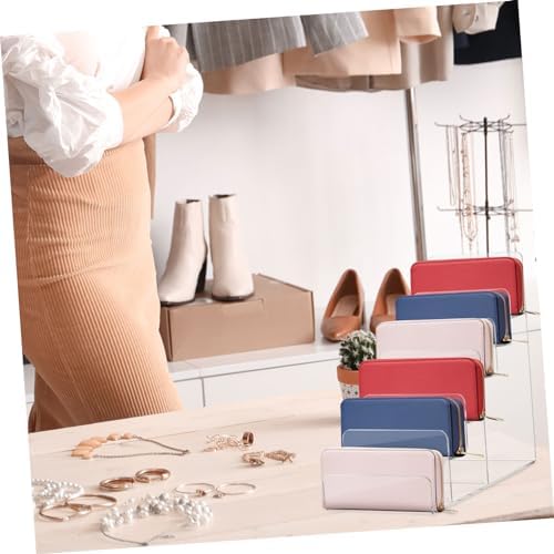 Cabilock 6-Tier Acrylic Display Stand for Purses and Accessories