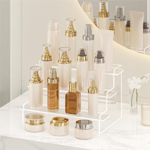 Meteou Acrylic Display Riser for Perfume and Action Figures
