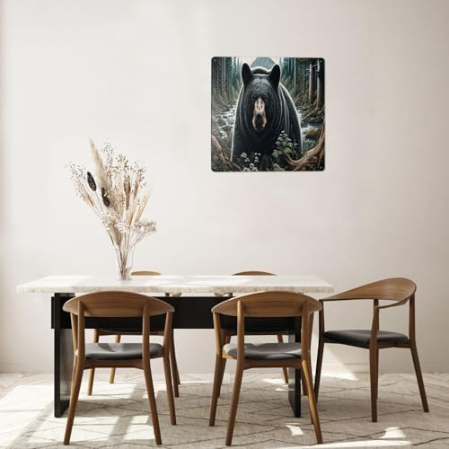 Forest Guardian Metal Wall Art Decor Sign 12x12inch