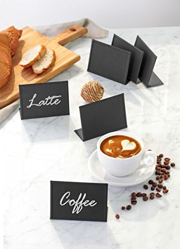 New Star Foodservice 28669 Metal Chalkboards Set of 6