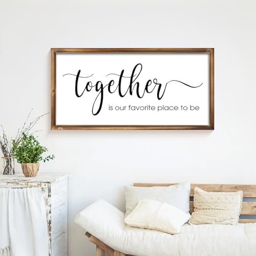 24 x 12 Inch Rustic Family Wall Decor Sign