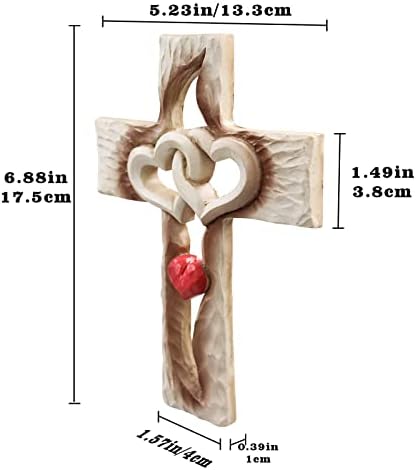Oooct Carved Cross Wall Decor - 688 x 523 Inch