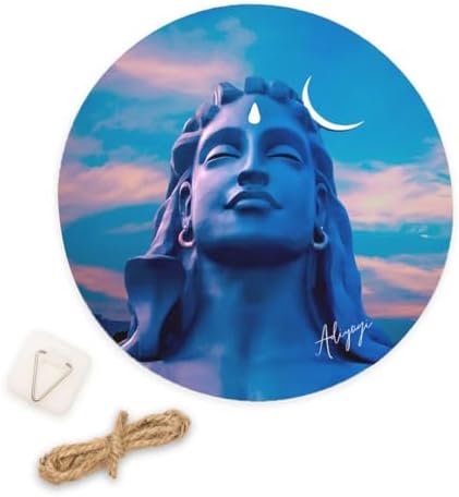 Generic Adiyogi Shiva Wall Decor for Yoga Practice