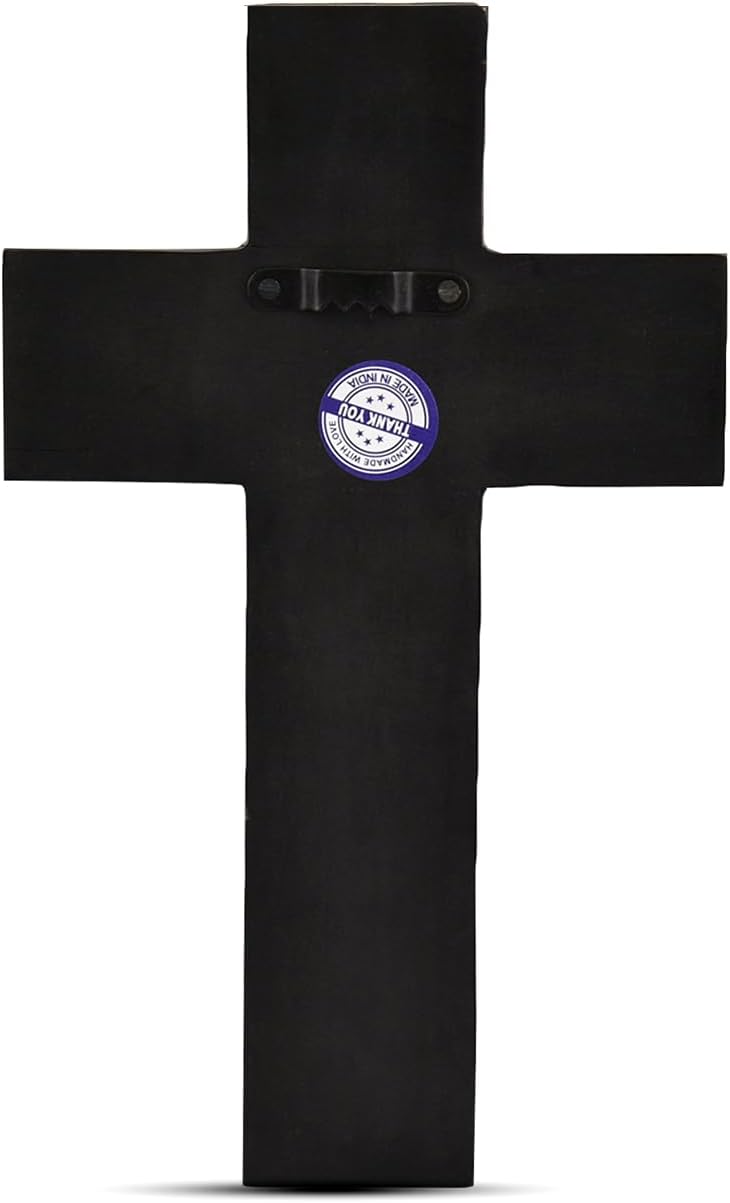 EDHAS Wooden Cross Wall Decor for Home Church