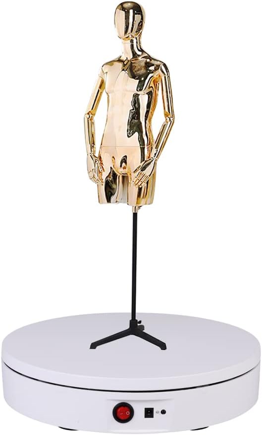 JAYEGT 360 Degree Electric Rotating Display Stand