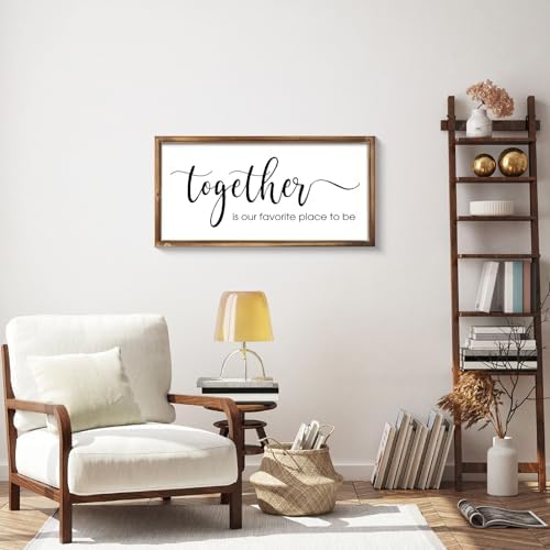 24 x 12 Inch Rustic Family Wall Decor Sign