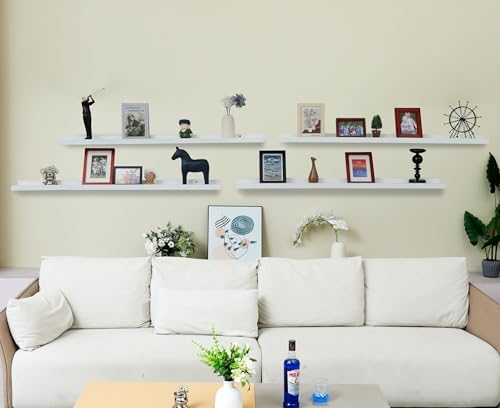 MITREL Picture Ledge Shelf Set of 4