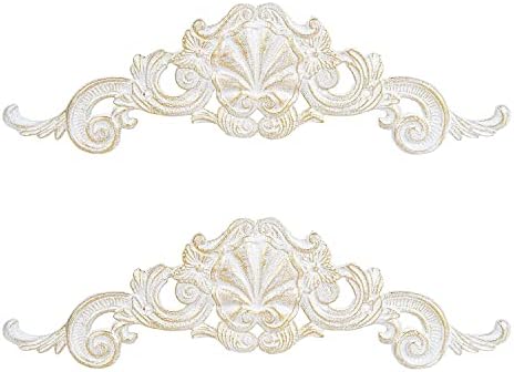 Sungmor 2PC Cast Iron Fleur De Lis Wall Decor