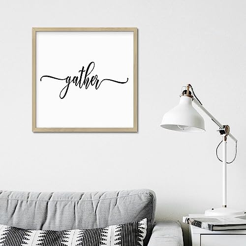 Personalized Framed Wooden Wall Art Sign 12x12in